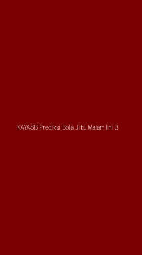 Tampilan Antarmuka Aplikasi Kaya88 Prediksi Bola Jitu Malam Ini - 3