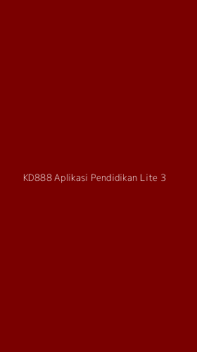 Tampilan Antarmuka Aplikasi Kd888 Aplikasi Pendidikan Lite - 3