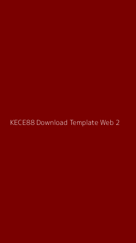Tampilan Antarmuka Aplikasi Kece88 Download Template Web - 2