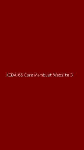 Tampilan Antarmuka Aplikasi Kedai66 Cara Membuat Website - 3
