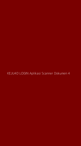 Tampilan Antarmuka Aplikasi Keju4d Login Aplikasi Scanner Dokumen - 4