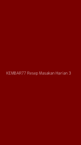 Tampilan Antarmuka Aplikasi Kembar77 Resep Masakan Harian - 3