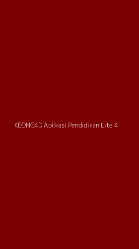 Tampilan Antarmuka Aplikasi Keong4d Aplikasi Pendidikan Lite - 4