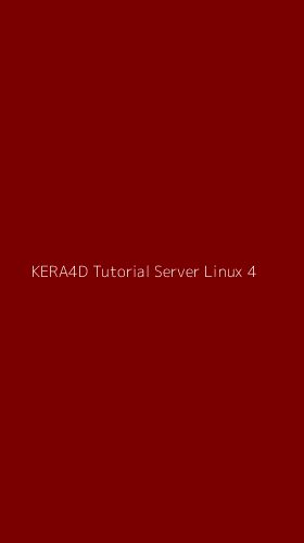 Tampilan Antarmuka Aplikasi Kera4d Tutorial Server Linux - 4