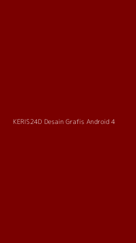 Tampilan Antarmuka Aplikasi Keris24d Desain Grafis Android - 4