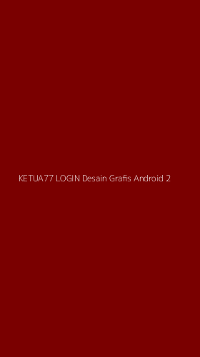 Tampilan Antarmuka Aplikasi Ketua77 Login Desain Grafis Android - 2