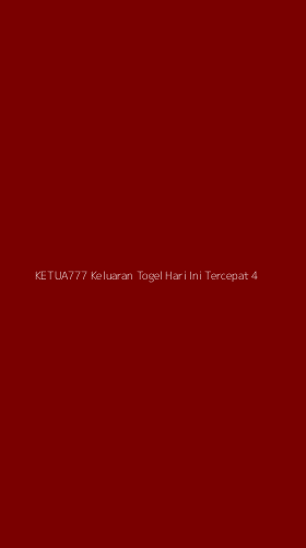 Tampilan Antarmuka Aplikasi Ketua777 Keluaran Togel Hari Ini Tercepat - 4