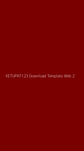 Tampilan Antarmuka Aplikasi Ketupat123 Download Template Web - 2