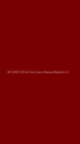 Tampilan Antarmuka Aplikasi Ketupat123 Info Slot Gacor Maxwin Malam Ini - 4