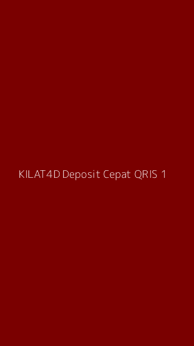 Tampilan Antarmuka Aplikasi Kilat4d Deposit Cepat Qris - 1