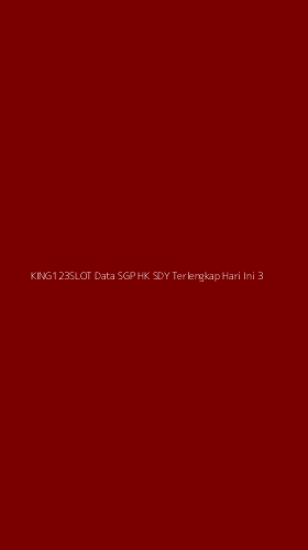 Tampilan Antarmuka Aplikasi King123slot Data Sgp Hk Sdy Terlengkap Hari Ini - 3