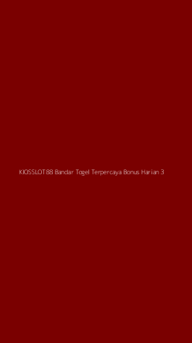 Tampilan Antarmuka Aplikasi Kiosslot88 Bandar Togel Terpercaya Bonus Harian - 3