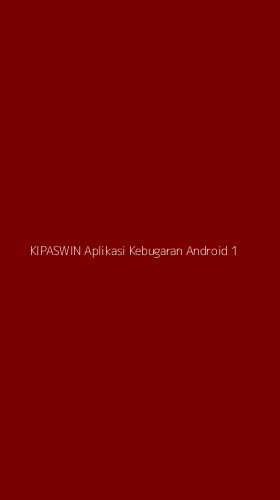 Tampilan Antarmuka Aplikasi Kipaswin Aplikasi Kebugaran Android - 1