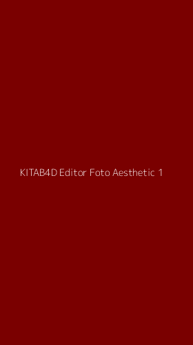 Tampilan Antarmuka Aplikasi Kitab4d Editor Foto Aesthetic - 1