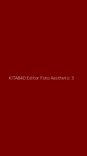 Tampilan Antarmuka Aplikasi Kitab4d Editor Foto Aesthetic - 3