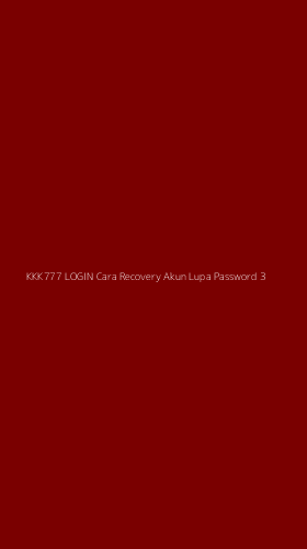 Tampilan Antarmuka Aplikasi Kkk777 Login Cara Recovery Akun Lupa Password - 3
