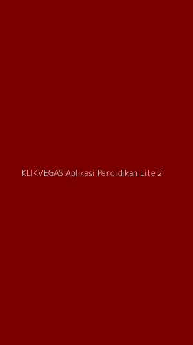 Tampilan Antarmuka Aplikasi Klikvegas Aplikasi Pendidikan Lite - 2