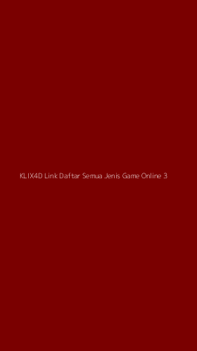 Tampilan Antarmuka Aplikasi Klix4d Link Daftar Semua Jenis Game Online - 3