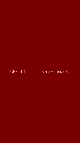 Tampilan Antarmuka Aplikasi Kobel4d Tutorial Server Linux - 3