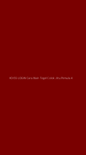 Tampilan Antarmuka Aplikasi Koi55 Login Cara Main Togel Colok Jitu Pemula - 4