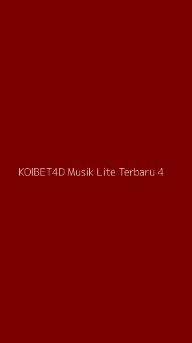 Tampilan Antarmuka Aplikasi Koibet4d Musik Lite Terbaru - 4