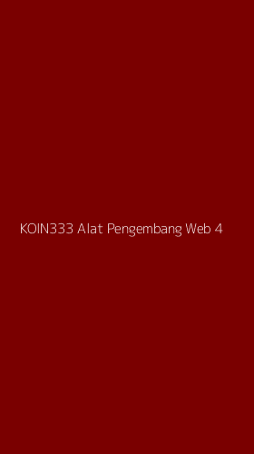 Tampilan Antarmuka Aplikasi Koin333 Alat Pengembang Web - 4