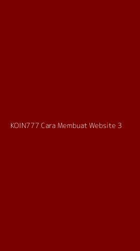 Tampilan Antarmuka Aplikasi Koin777 Cara Membuat Website - 3