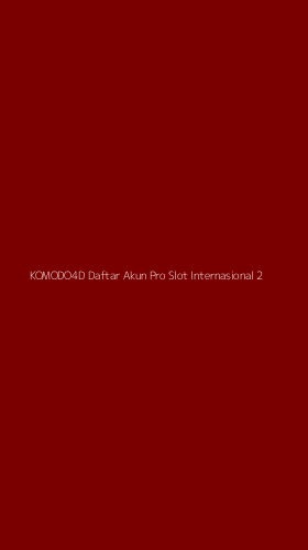 Tampilan Antarmuka Aplikasi Komodo4d Daftar Akun Pro Slot Internasional - 2