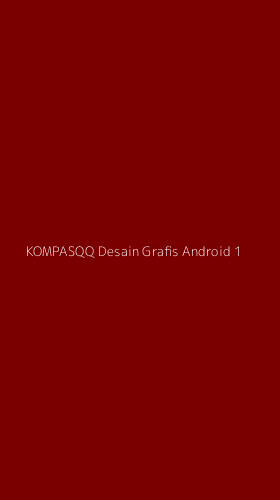 Tampilan Antarmuka Aplikasi Kompasqq Desain Grafis Android - 1
