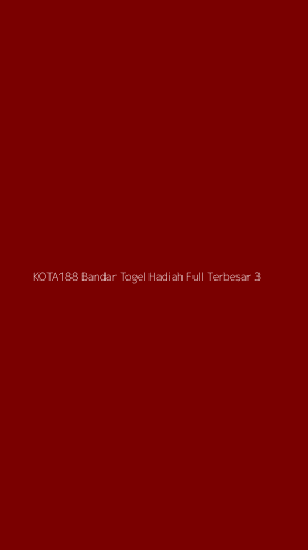 Tampilan Antarmuka Aplikasi Kota188 Bandar Togel Hadiah Full Terbesar - 3