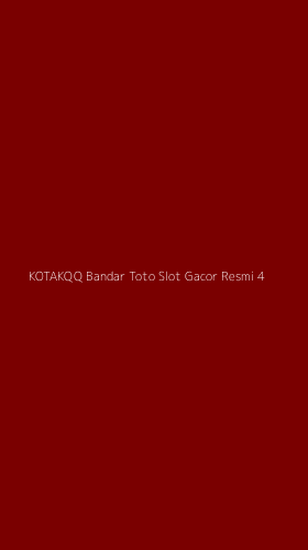 Tampilan Antarmuka Aplikasi Kotakqq Bandar Toto Slot Gacor Resmi - 4