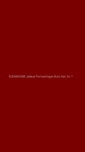 Tampilan Antarmuka Aplikasi Kudamas88 Jadwal Pertandingan Bola Hari Ini - 1