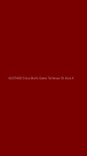 Tampilan Antarmuka Aplikasi Kuota4d Situs Multi Game Terbesar Di Asia - 4