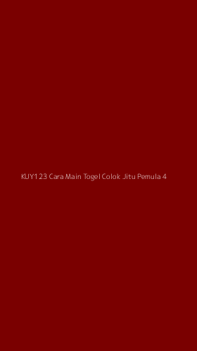 Tampilan Antarmuka Aplikasi Kuy123 Cara Main Togel Colok Jitu Pemula - 4
