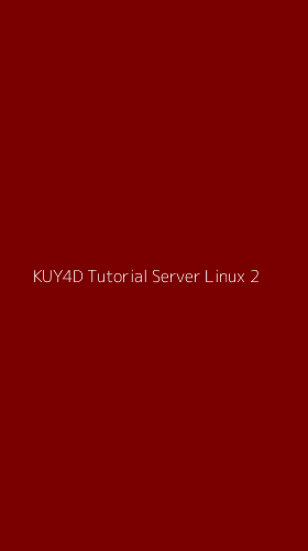 Tampilan Antarmuka Aplikasi Kuy4d Tutorial Server Linux - 2