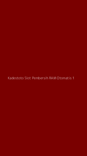Tampilan Antarmuka Aplikasi Kadestoto Slot Pembersih Ram Otomatis - 1