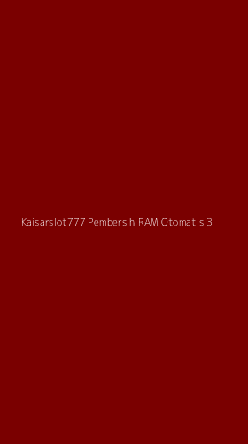 Tampilan Antarmuka Aplikasi Kaisarslot777 Pembersih Ram Otomatis - 3