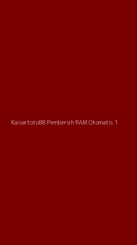 Tampilan Antarmuka Aplikasi Kaisartoto88 Pembersih Ram Otomatis - 1