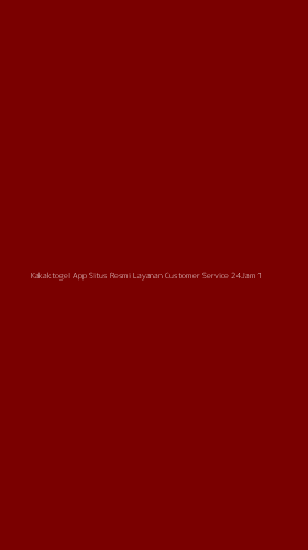 Tampilan Antarmuka Aplikasi Kakaktogel App Situs Resmi Layanan Customer Service 24jam - 1