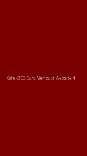 Tampilan Antarmuka Aplikasi Kakek303 Cara Membuat Website - 4