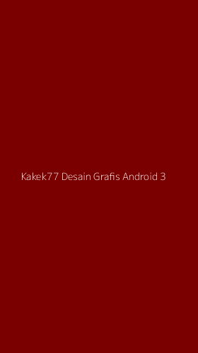 Tampilan Antarmuka Aplikasi Kakek77 Desain Grafis Android - 3