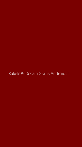 Tampilan Antarmuka Aplikasi Kakek99 Desain Grafis Android - 2