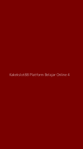 Tampilan Antarmuka Aplikasi Kakekslot88 Platform Belajar Online - 4
