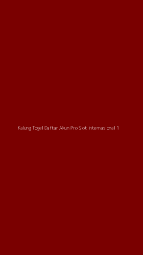 Tampilan Antarmuka Aplikasi Kalung Togel Daftar Akun Pro Slot Internasional - 1