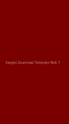 Tampilan Antarmuka Aplikasi Kangto Download Template Web - 1