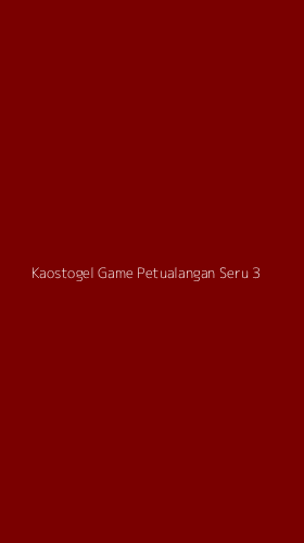 Tampilan Antarmuka Aplikasi Kaostogel Game Petualangan Seru - 3
