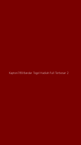 Tampilan Antarmuka Aplikasi Kapten789 Bandar Togel Hadiah Full Terbesar - 2