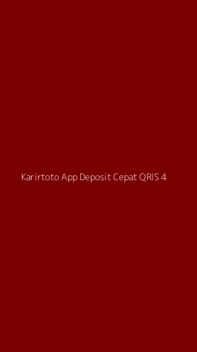 Tampilan Antarmuka Aplikasi Karirtoto App Deposit Cepat Qris - 4