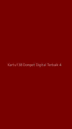 Tampilan Antarmuka Aplikasi Kartu138 Dompet Digital Terbaik - 4
