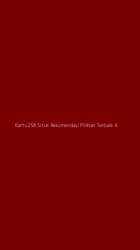 Tampilan Antarmuka Aplikasi Kartu258 Situs Rekomendasi Pilihan Terbaik - 4